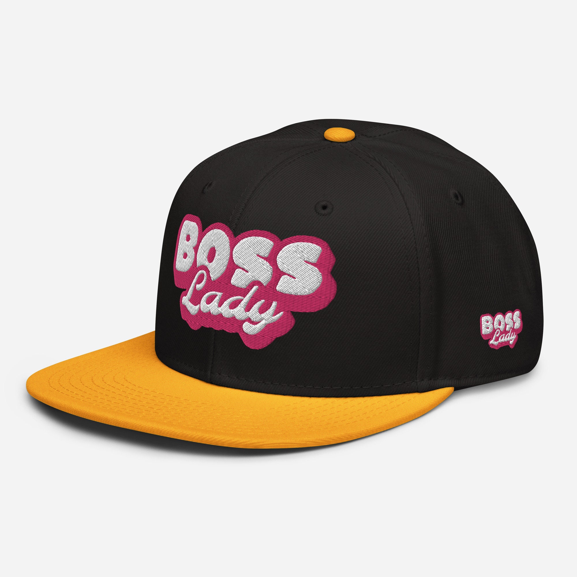 Embroidered Boss Lady Snapback Hat - Confident Woman Gift - Etsy