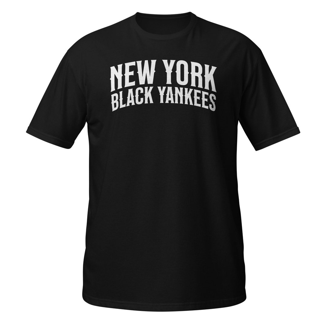 Maillot Baseball Yankees New York Noir – Collection Negro League – Taille Grand Jeunesse