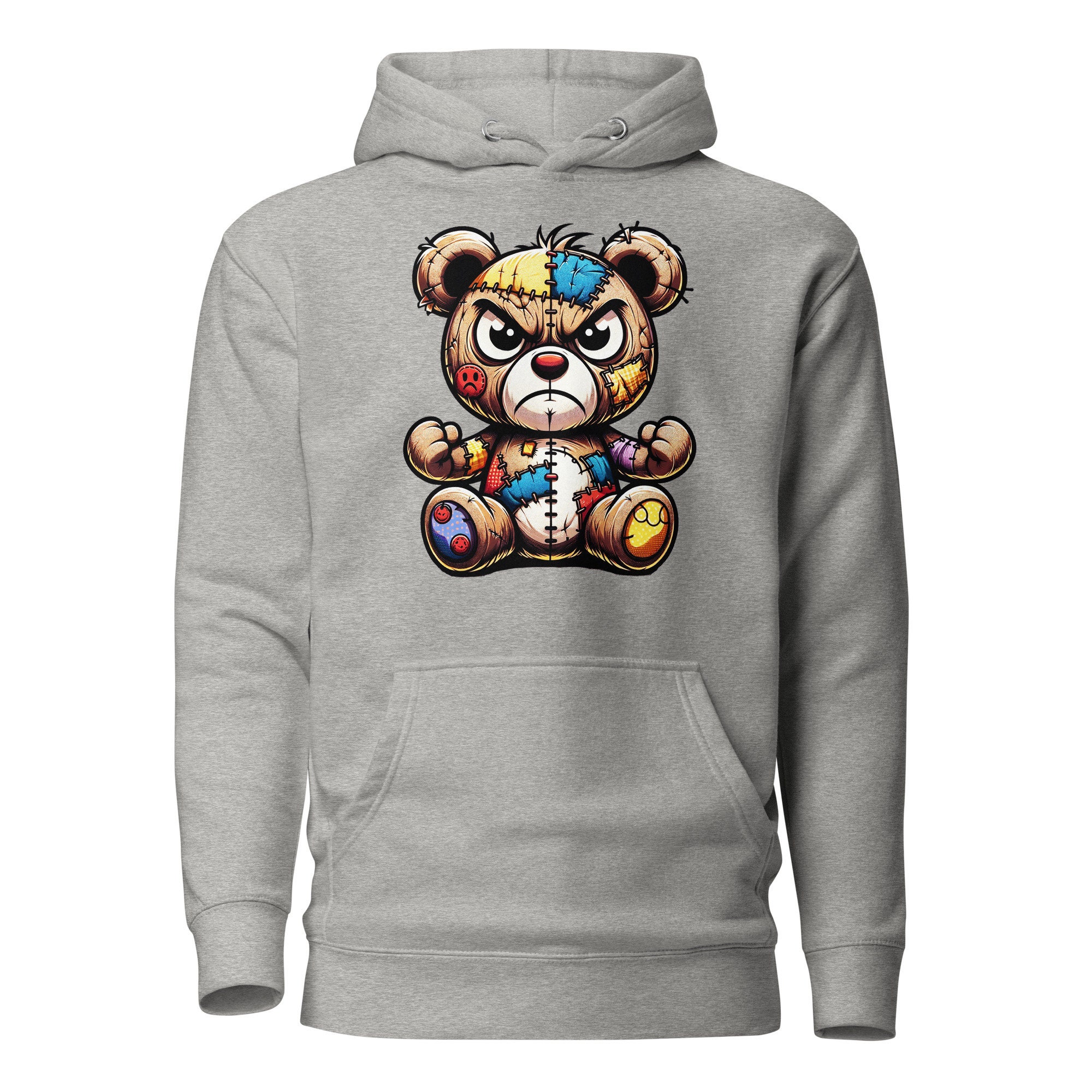【IFYOUWANT】24SS★ Grumpy Teddy pigment TEE Boo Berry T-Shirt - Blue – Tee Luv