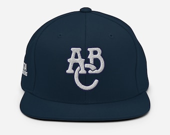 Embroidered Atlanta Black Crackers, Negro League Baseball, Snapback Hat