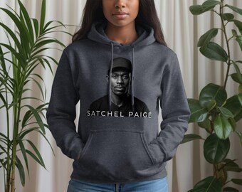 Satchel Paige Baseball Legend Shirt, Negro Leagues History Tee, Vintage Baseball Fan Sweatshirt, Sports History Hoodie, Gift for Him