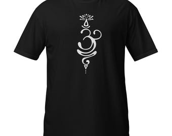 Sanskrit Symbol for Breathe, Breath work, Meditation Short-Sleeve Unisex T-Shirt