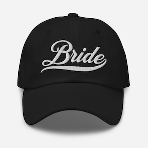 Embroidered Bride hat, wedding hat, Marriage hat, wedding party hat, bachelorette party hat , Bridal Party hat, unisex Dad hat