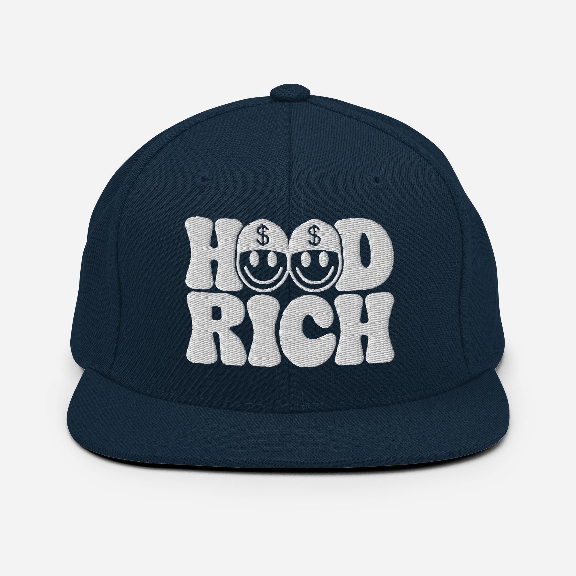 Cappello Snapback Uomo Donna Leone Ricamato | Berretto Baseball Papà Moda | Tesa Piatta, Regolabile, Taglia Unica - 5