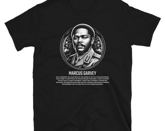 Marcus Garvey Black history Shirt, African American, Short-Sleeve Unisex T-Shirt