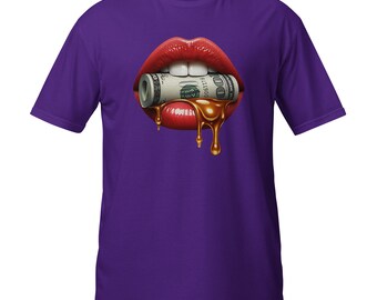Money Drip, Sexy Lips, Short-sleeve Unisex T-shirt - Etsy