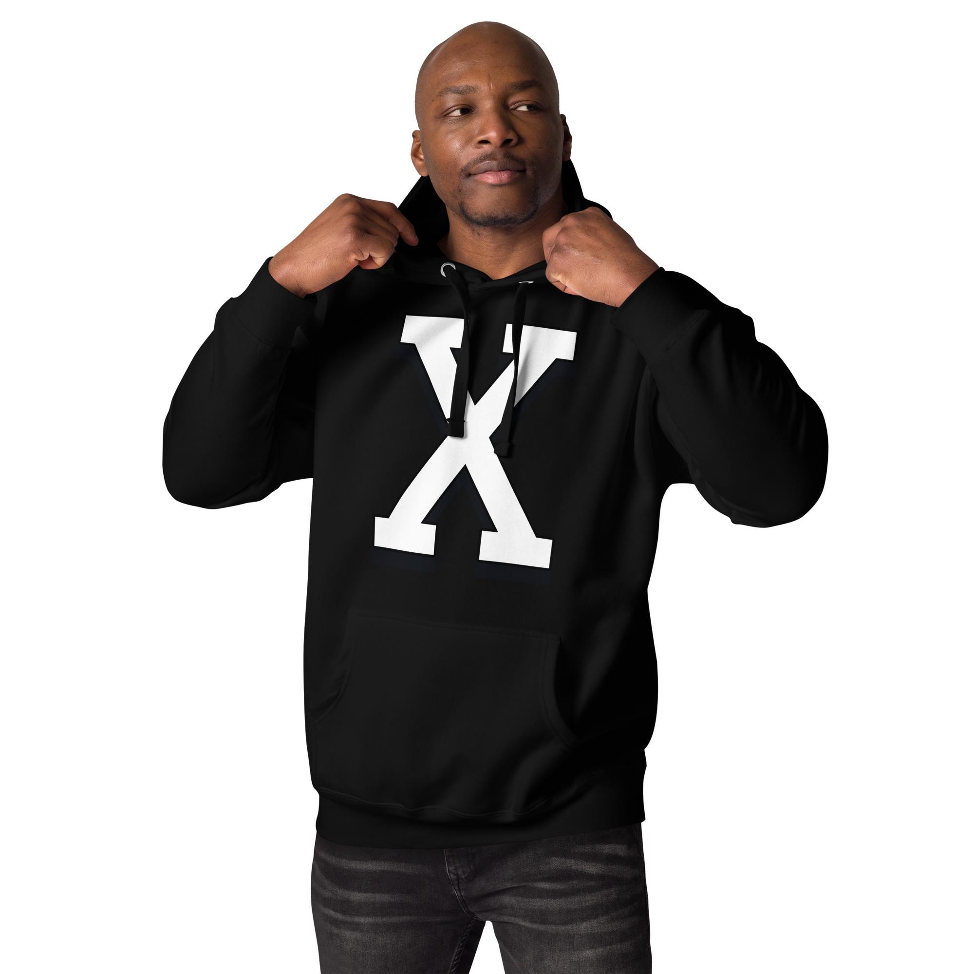 Malcolm X Retro Hoodie - Black History & Hip-hop Icon Unisex 