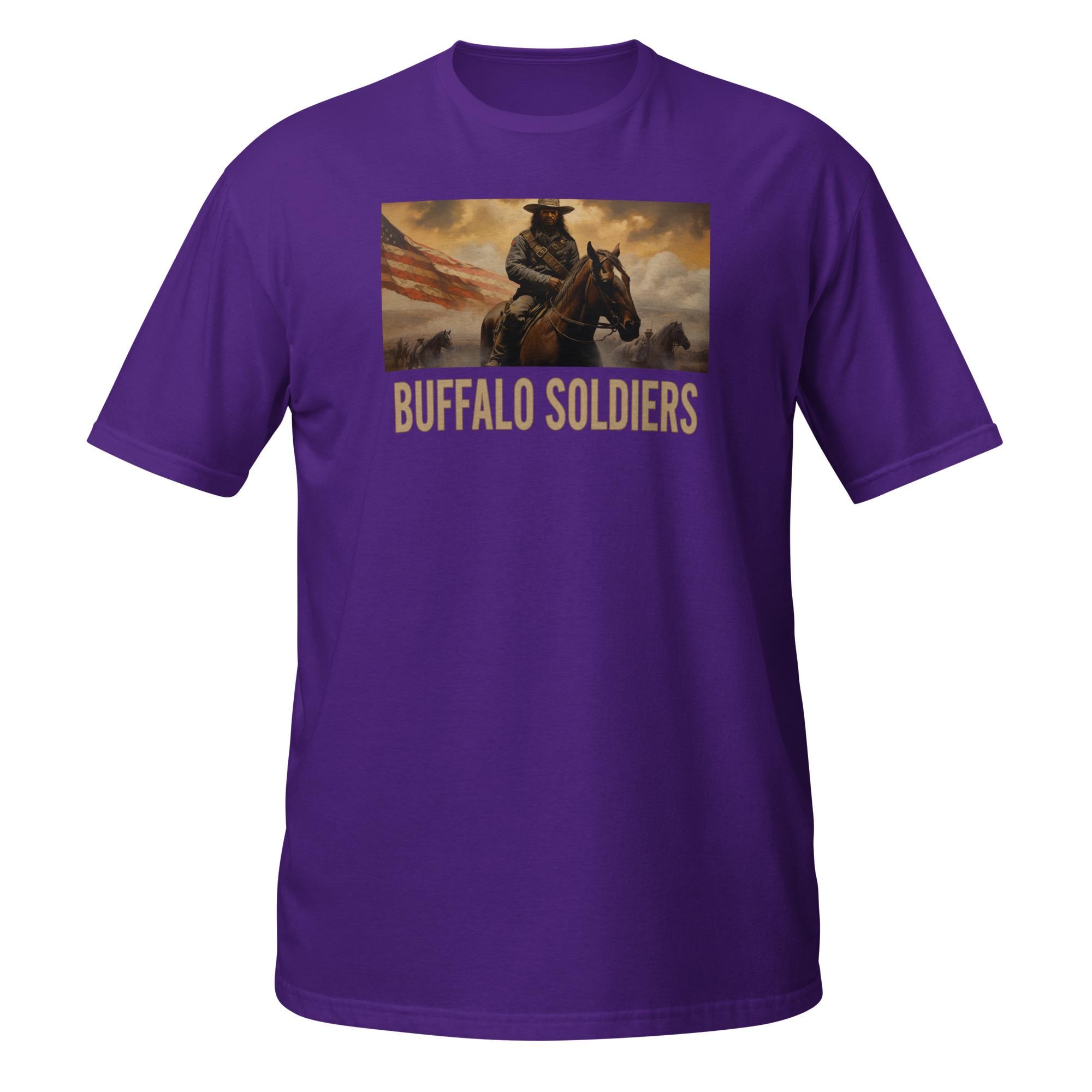 Buffalo Soldiers Tee - Black History Tribute - Unisex Cotton T 