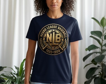 Negro League Baseball NLB Vintage Logo T-Shirt, Historical American Baseball Sweatshirt, Retro Baseball Hoodie, Sports Fan Gift
