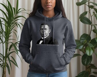Booker T Washington T-Shirt | Black History Month Gift | Civil Rights Leader Sweatshirt | African American History Hoodie