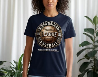 Negro National League Baseball T-Shirt, Vintage Negro League Est 1920 Tee, Historical Baseball Sweatshirt Hoodie Gift for Him