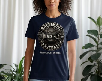 Baltimore Black Sox Baseball Vintage T-Shirt Sweatshirt Hoodie, Negro League 1913 Retro Sports History Fan Gift