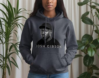 Josh Gibson T-Shirt, Baseball Legend Sweatshirt, Negro League History Hoodie, Vintage Sports Fan Gift, Classic Athlete Apparel