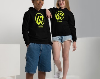 kids 67 Hoodie, 67 Meme Hoodie, Youth heavy blend hoodie