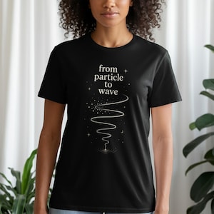 Von Teilchen zu Welle – Joe Dispenza Meditations-T-Shirt, Achtsamkeits-Sweatshirt, spiritueller Hoodie, Tanktop zur Quantenphysik