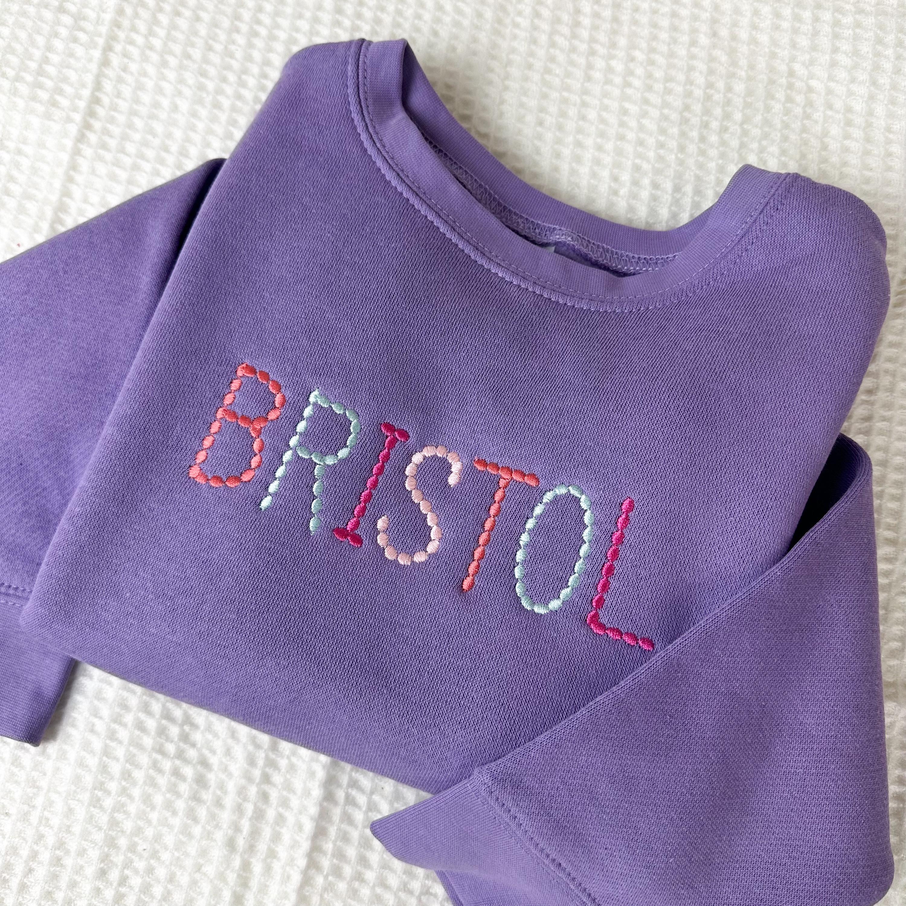 Tシャツ・カットソー +AMBLER+ We Ambler Embroidered Sweatshirt Purple AMM1218 1383264-500-F_grande.jpg?v=