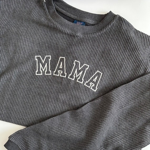 Cord crewneck sale