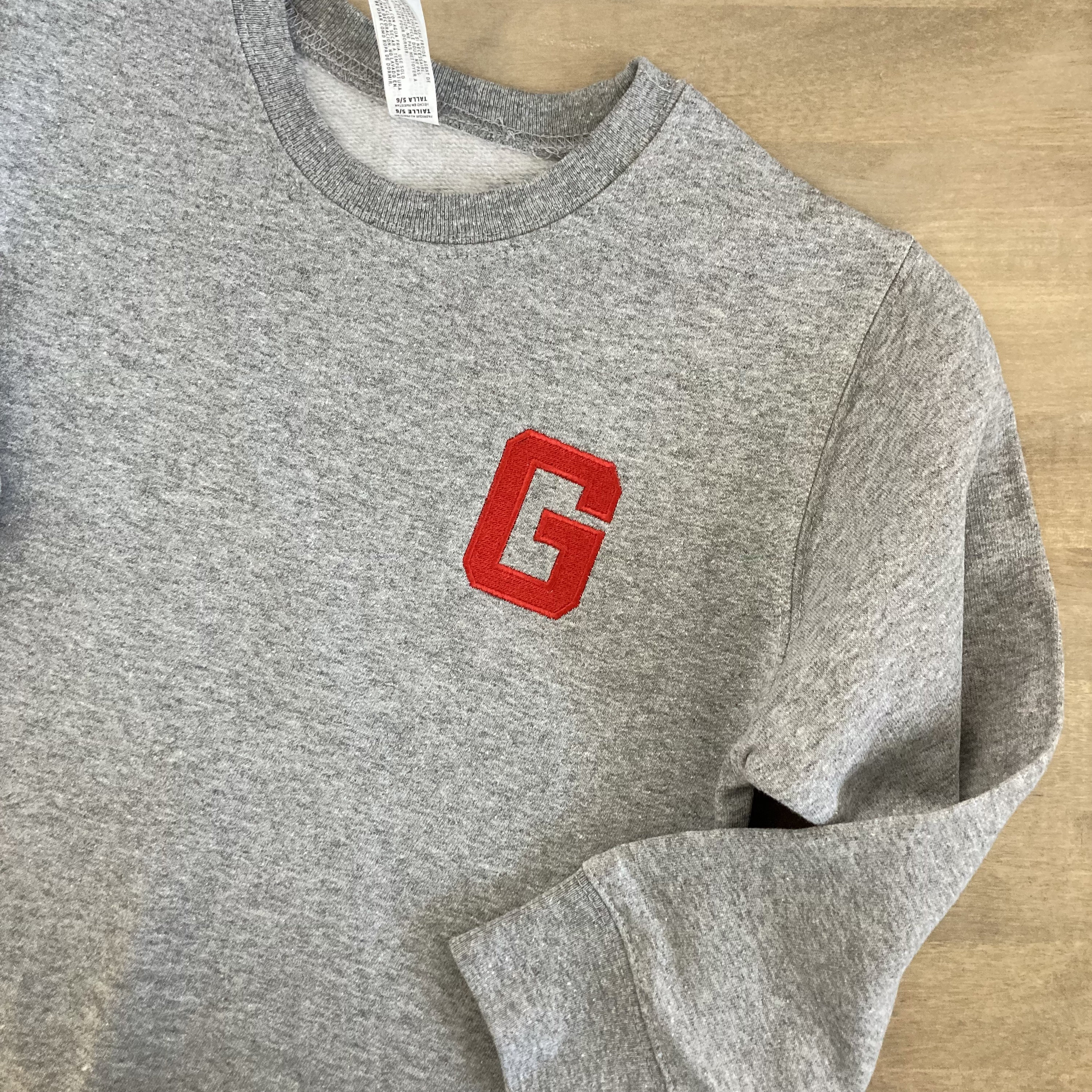Baby boy crew neck sweatshirt sales