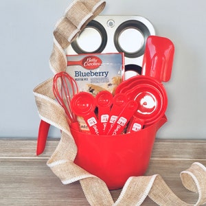 Baking Memories Gift Basket. Bakers Gift Idea. Baking Gift Bracket. Cookie  Gift Basket. Christmas Gift Idea. Cookie Basket. 