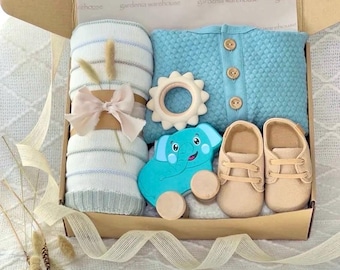 New Parents Baby Gift Box, Unique Baby Shower Gift, Gender Neutral Baby Gift Set, Unisex Baby Gift Essentials, Welcome Baby Boy Baby Girl