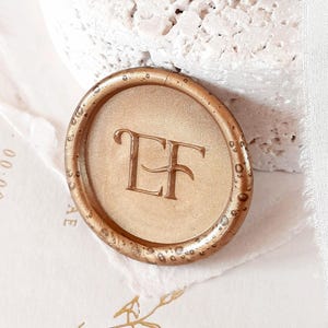 Personalized Wedding  Monogram Wax Seal Stickers Modern Wax Seal Stickers Wedding Stationary Wax Seal Wedding Invitations Adhesive Seals