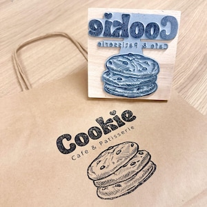 Custom Packaging Stamp Personalized Logo Rubber Stamp for Branding Small Business Stamp for Boxes Bags & Packaging