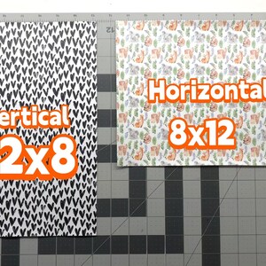 Piel sintética lisa con estampado de leopardo en color neón, 12 x 8, 12 x 26, 12 x 52 imagen 7