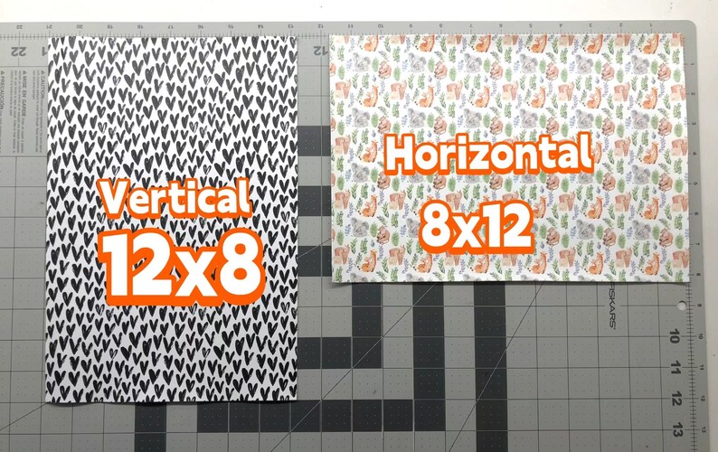 Piel sintética lisa con estampado de leopardo en color neón, 12 x 8, 12 x 26, 12 x 52 imagen 7