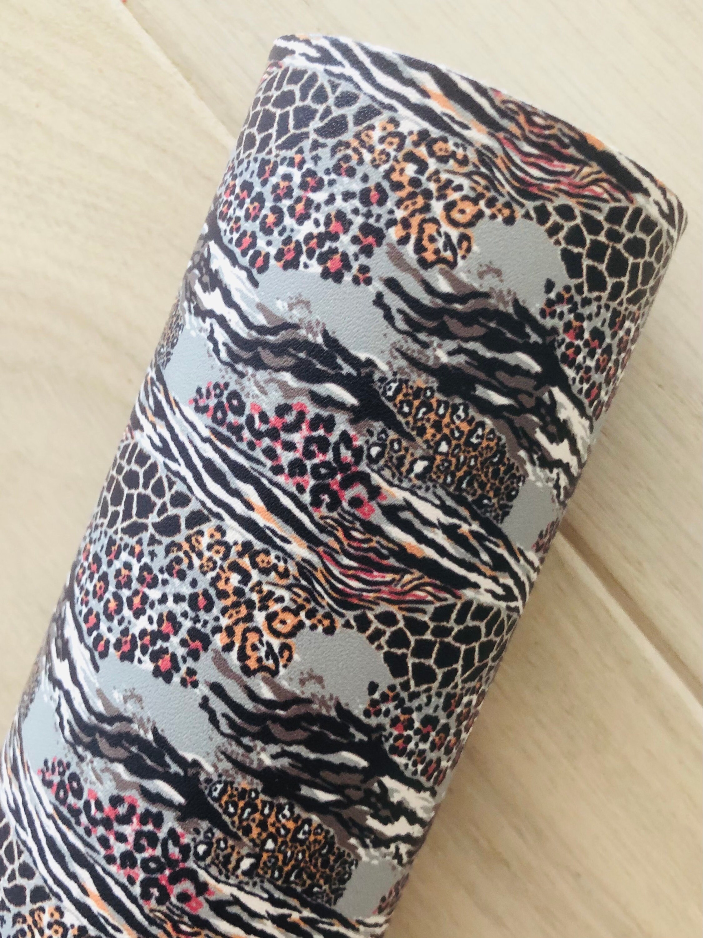 Animal Print Patchwork, Leopard, Cheetah, Printed Smooth Faux Leather.  Materials for Making Hair Bows or Jewelry, 12x8, 12x26 - Etsy