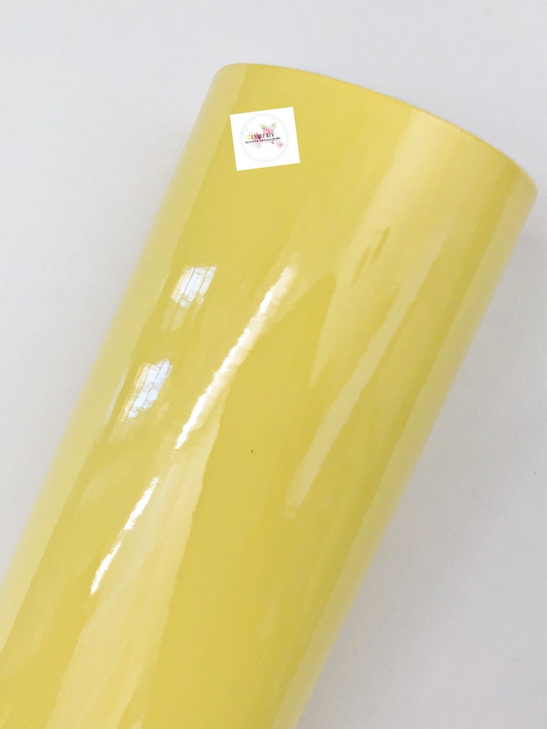 purple and pink patent Solid color patent faux leather Leather for diy crafts Yellow Faux leather sheet for bows or jewelry making