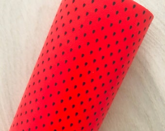 Watermelon Seeds, Smooth Faux Leather, 12x8, 12x26, 12x52