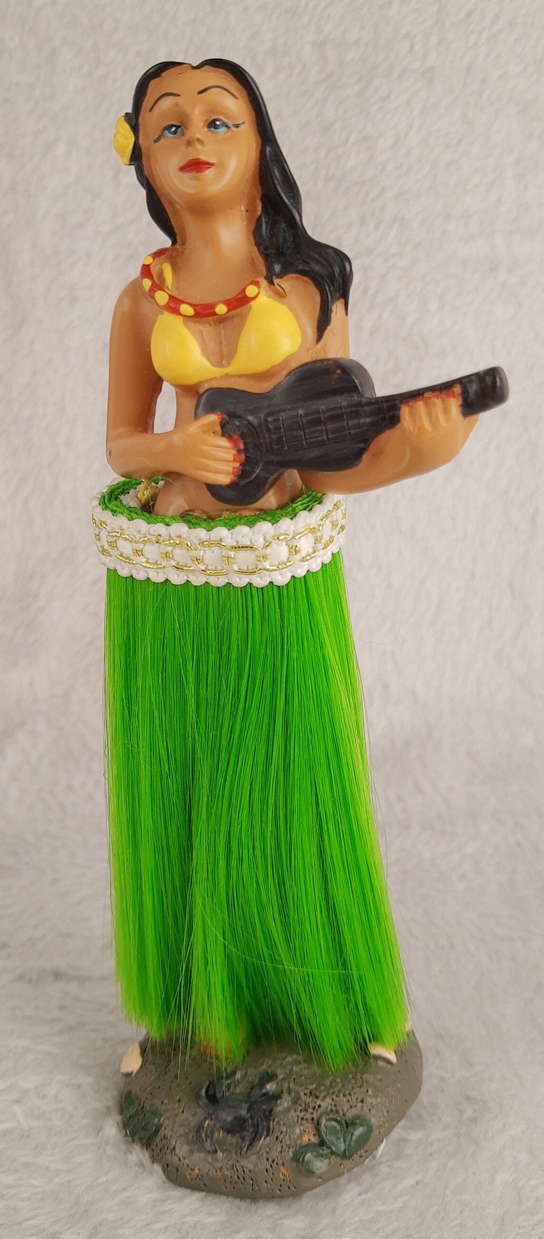 Vintage Dashboard Hula Girl Playing Ukulele as Is Etsy