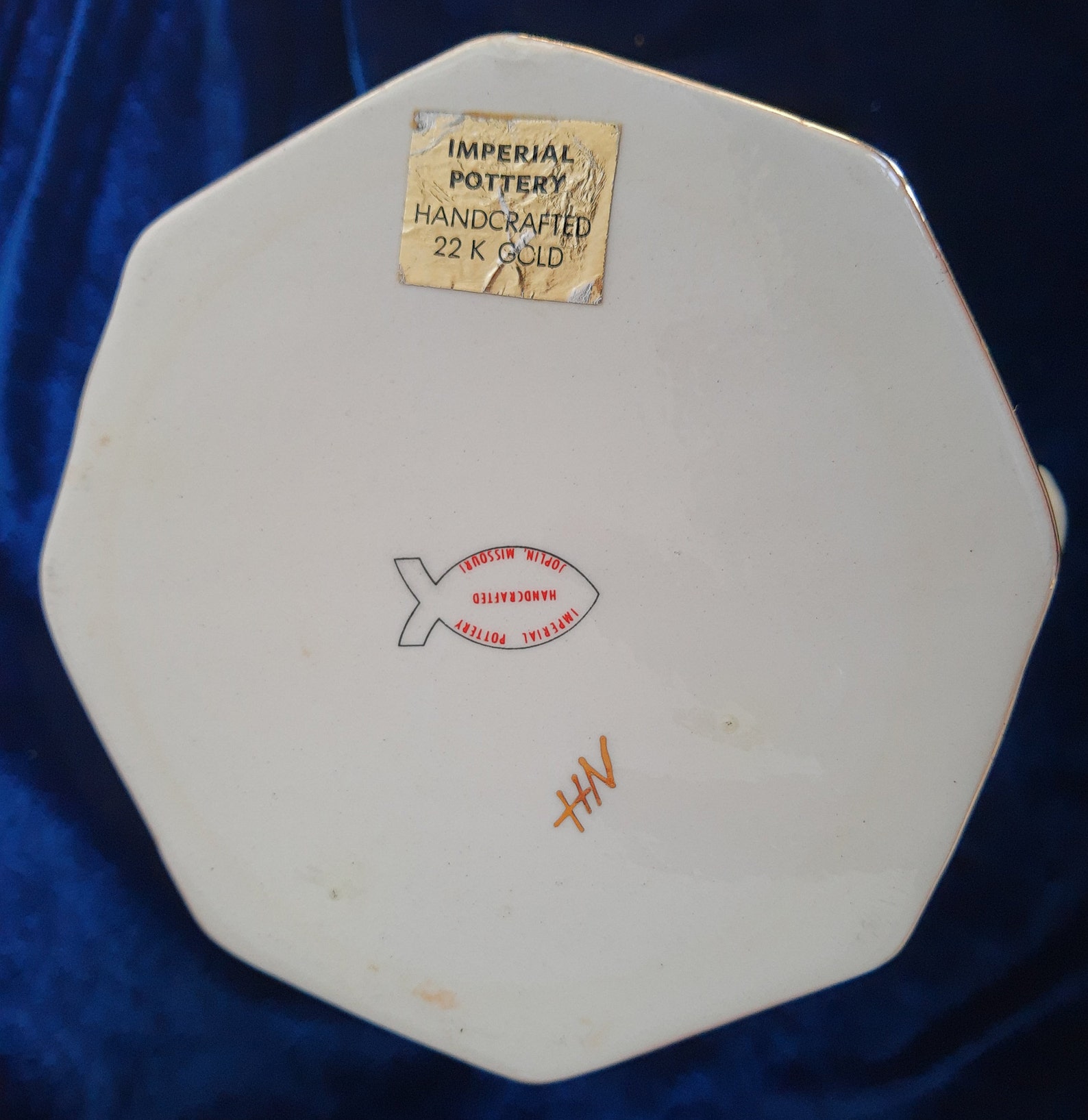 Hand Crafted Vintage Imperial Pottery Joplin Missouri Brown & Etsy