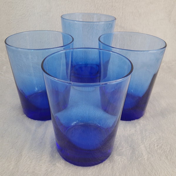 Cobalt Blue Glasses - Etsy