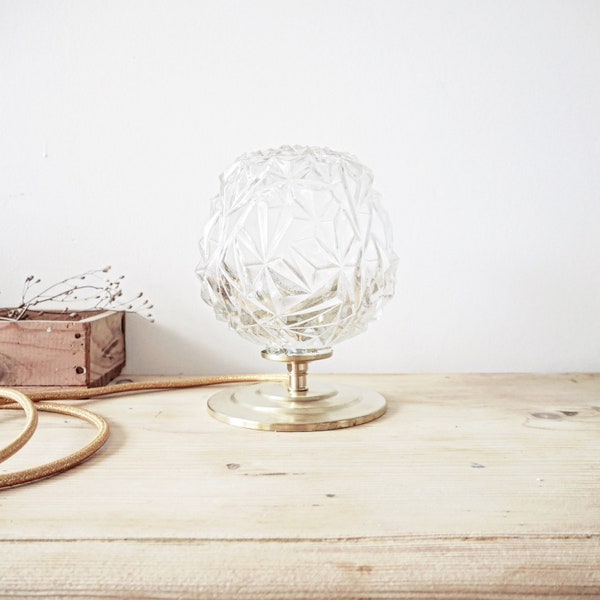 Lampe à poser en verre magic Couleur orange Chehoma | La Redoute