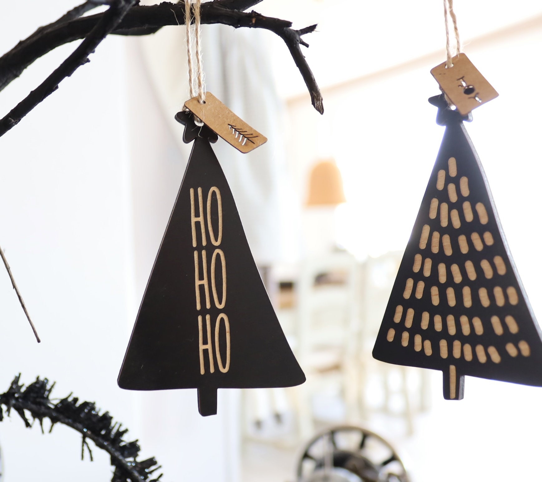 EODKSE Weihnachtsanhänger Set - 20 Stück Harz Figuren Für Baum & DIY Deko