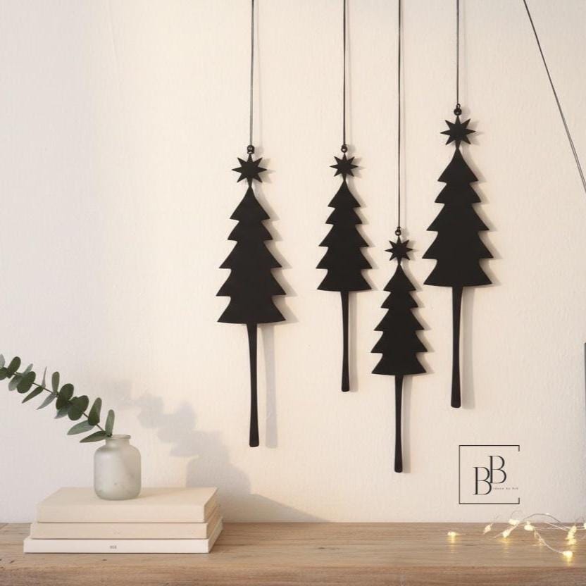 Weihnachtsdeko schwarz