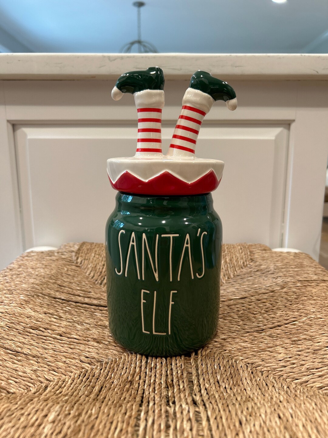 Rae Dunn Rae Dunn Canister Kitchen Rae Dunn SANTAS ELF Etsy