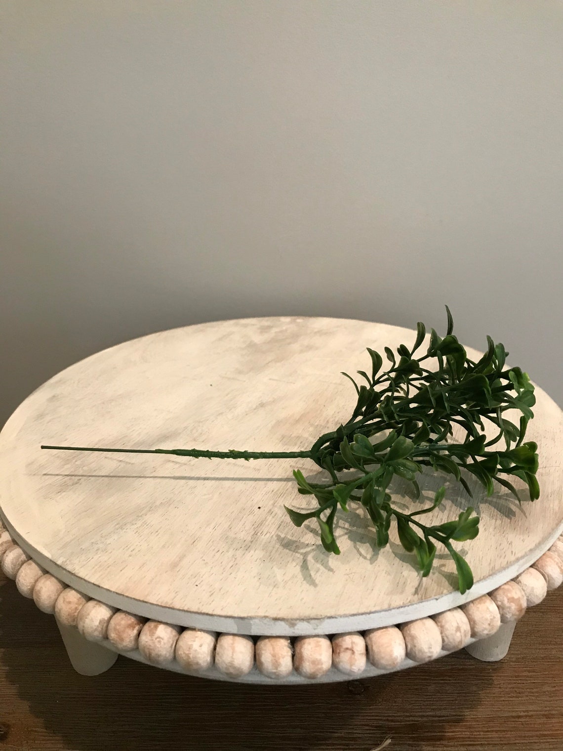 Tiered Tray Decor Greenery Greenery Tiered Tray Tiered Etsy
