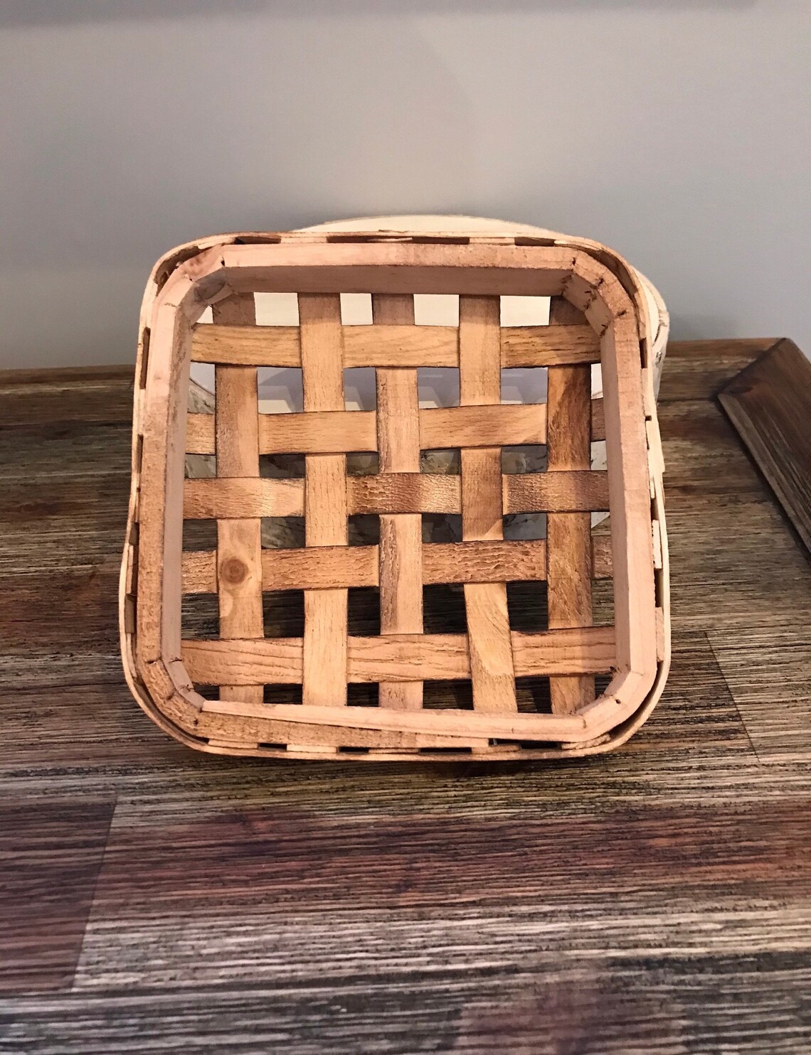 Mini Tobacco Basket Tobacco Basket Tiered Tray Decor Etsy