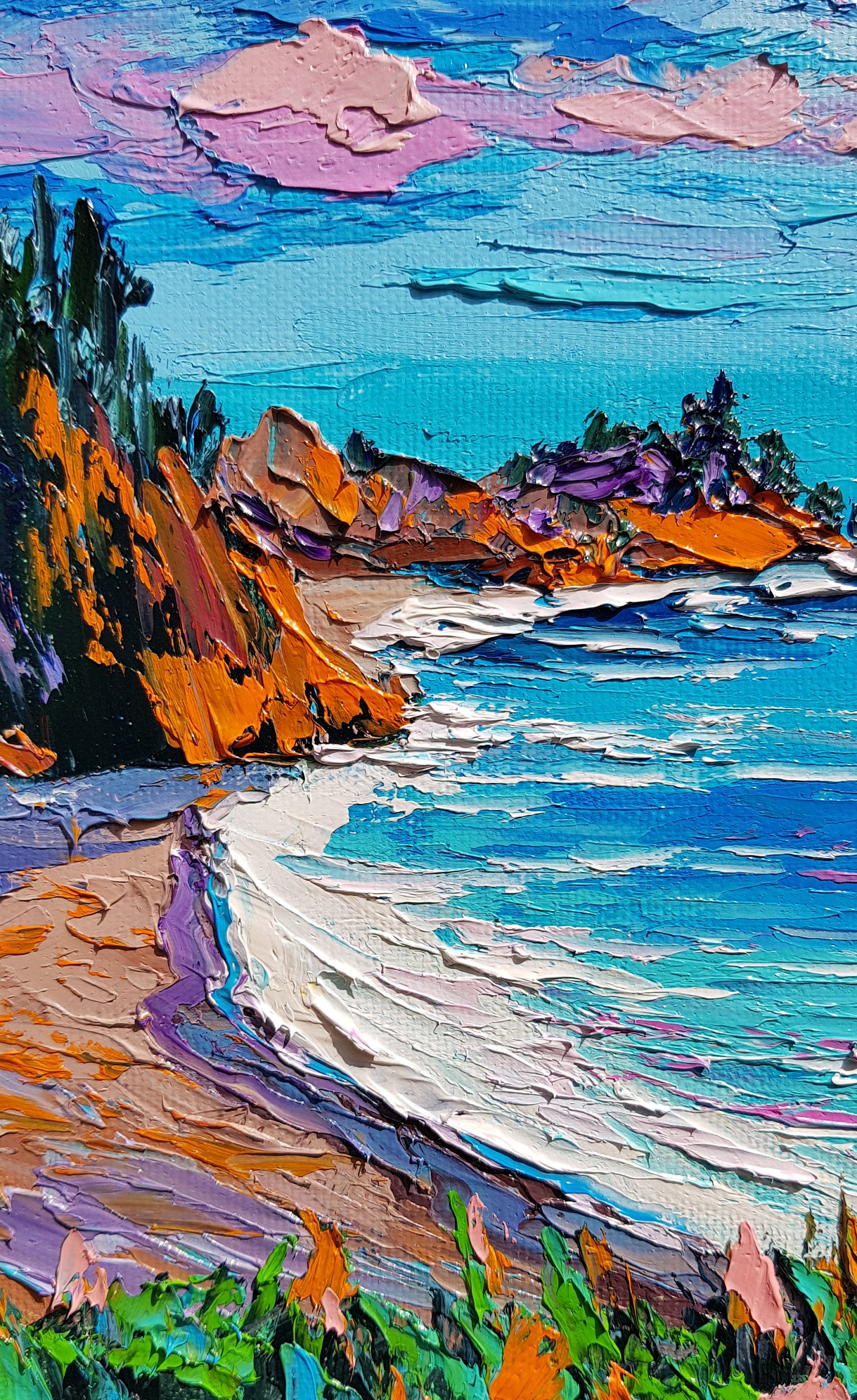 Laguna Beach Painting California Seascape Original Art on Etsy