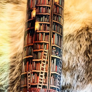 Book Lover Library Tumbler, Library Travel Mug, Gift for Reader, Coffee ...