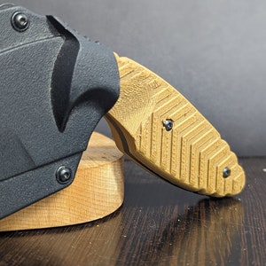 Ka-Bar TDI Thin Grippy, Custom Scales, Knife Handles,