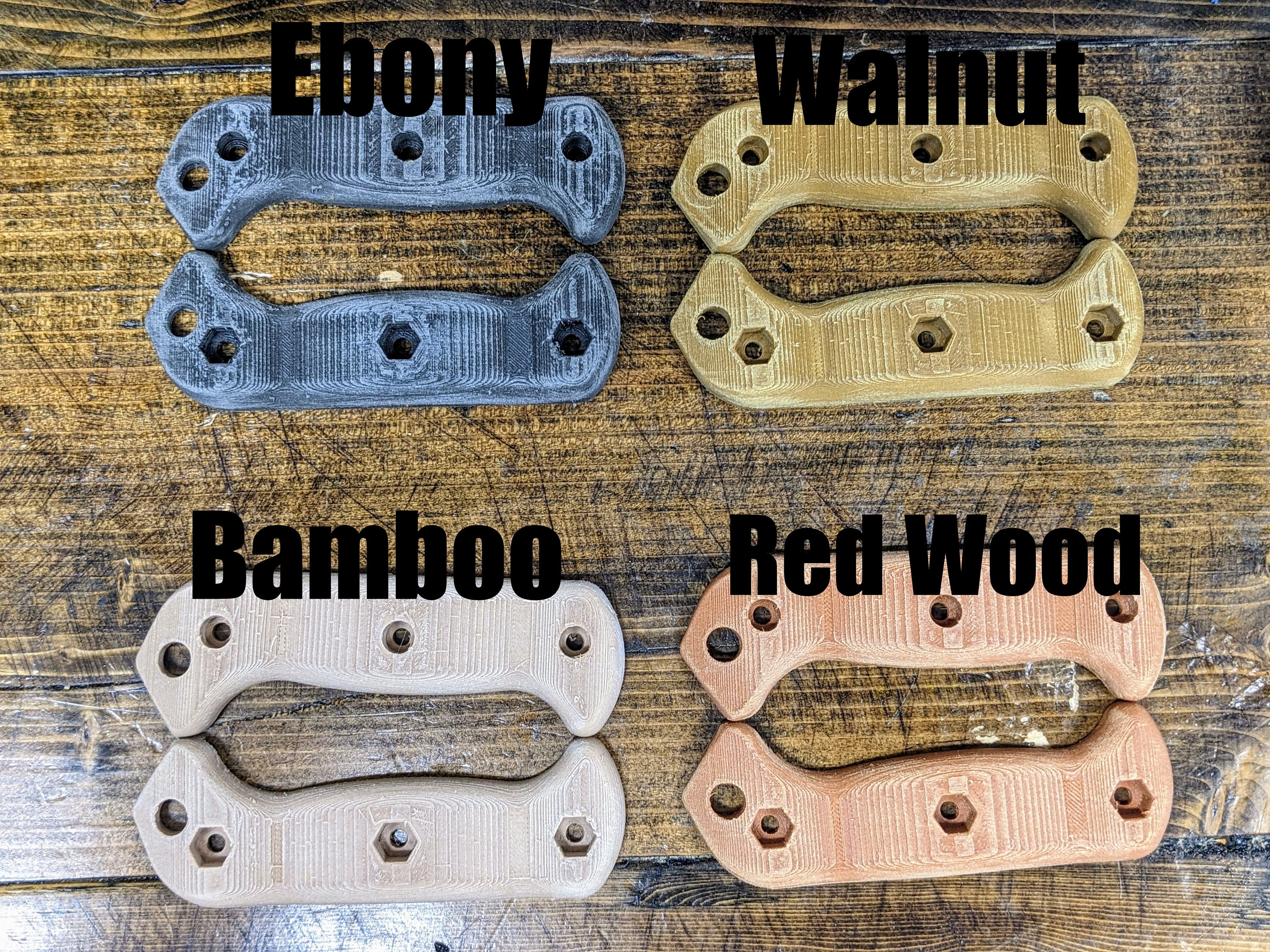 Ka-bar Bk-2, Bk-7, Bk-9, Bk-10 Custom Scale, Knife Handle