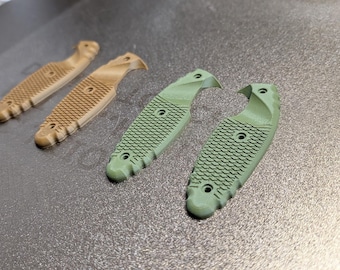 Ka-Bar TDI Knife Scale (1480, Knurled, Superior grip