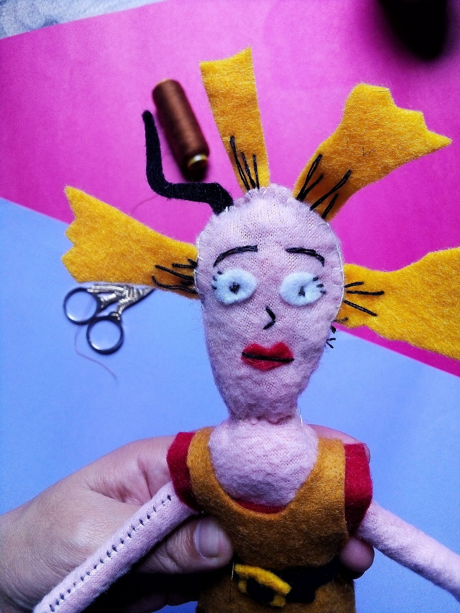 Cinthia rugrats fan art rag dolls felt dolls different Etsy