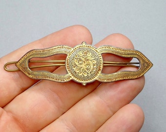 Art Deco Hair Comb Gold Gold Wedding Hair Clip Great Gatsby - Etsy