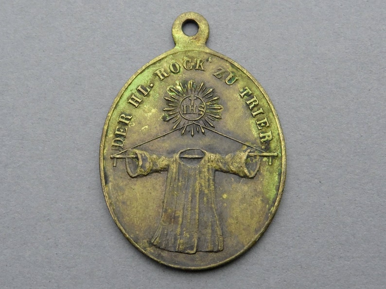 Dom Zu Trier 1891. Seamless Robe of Jesus. Antique Religious Etsy