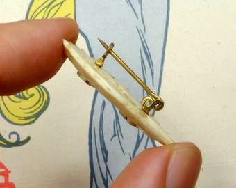 エーデルワイス、ヴィンテージ大判ブローチ。 - Etsy 日本