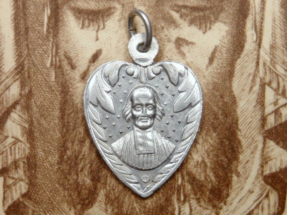 Saint John Vianney Cure of Ars. Antique Religious… - image 1